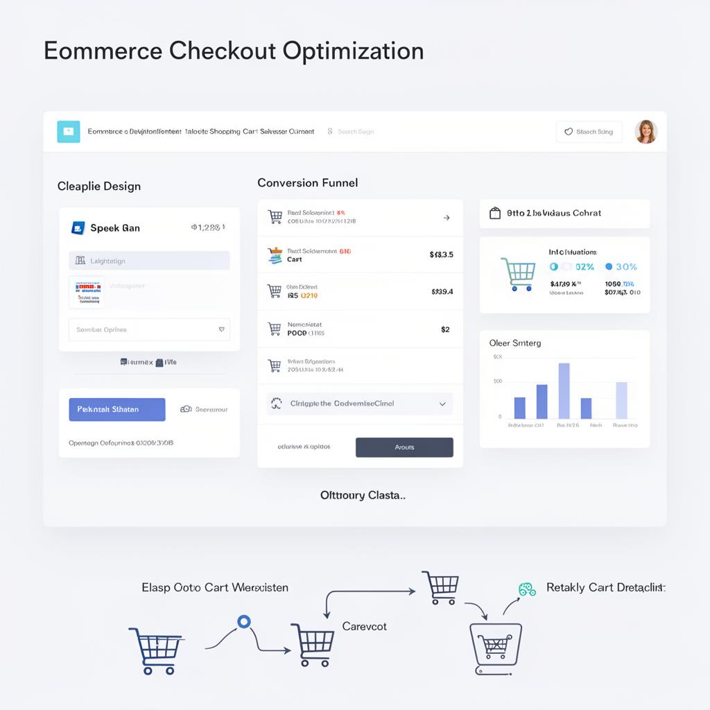 Otimização de checkout e funil de conversão para e-commerce