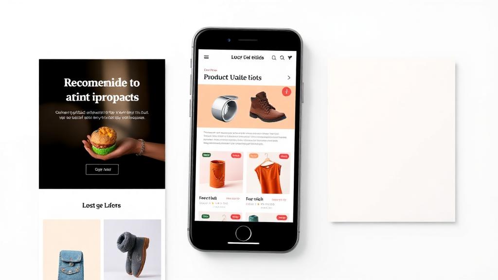 Templates de email personalizados para e-commerce com recomendações de produtos e recuperação de carrinho
