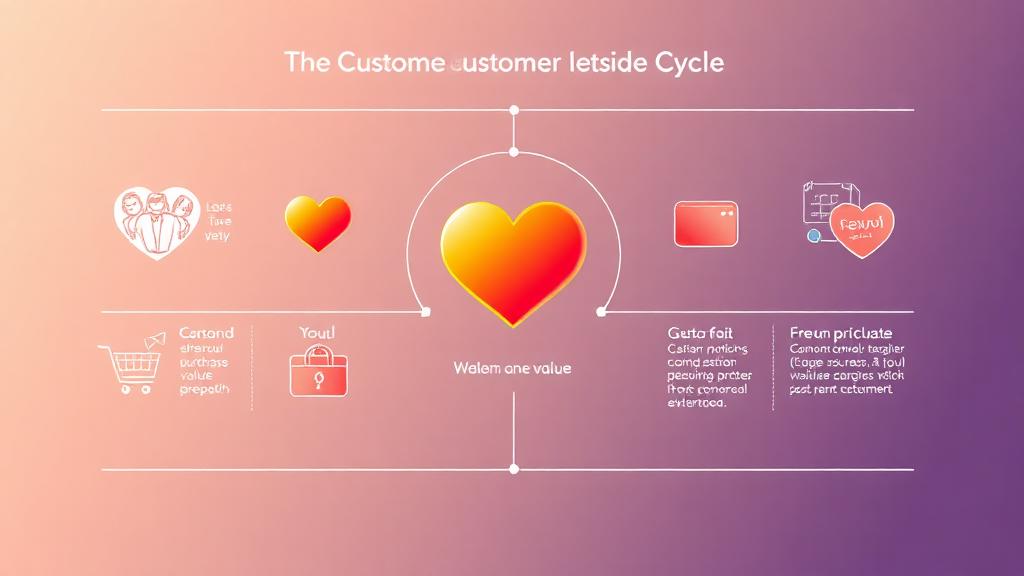 Estratégia de retenção de clientes para e-commerce mostrando ciclo de fidelização e programa de loyalty