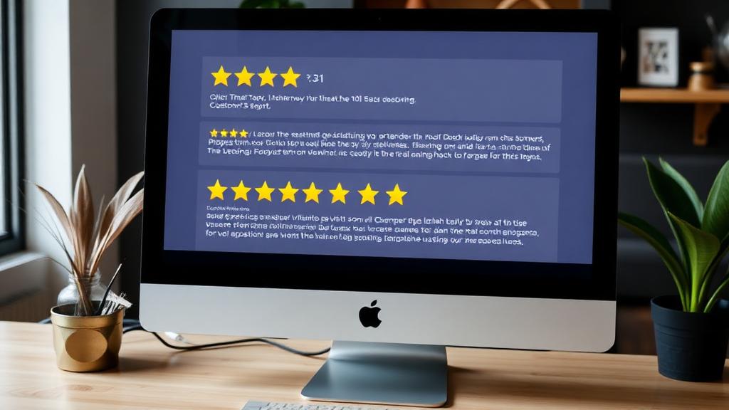 Avaliações e conteúdo gerado por clientes para e-commerce mostrando prova social e reviews